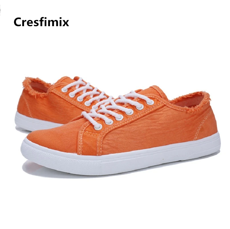 Мужские парусиновые туфли Cresfimix черные стильные на шнуровке удобная обувь для