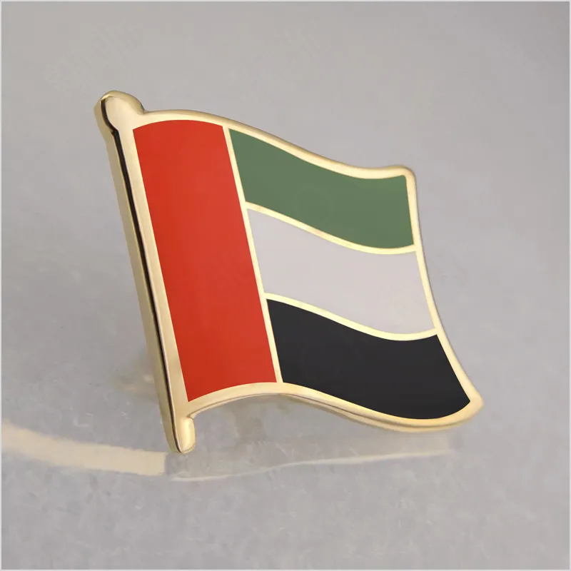 

Soft Enamel United Arab Emirates Flag Lapel Pins