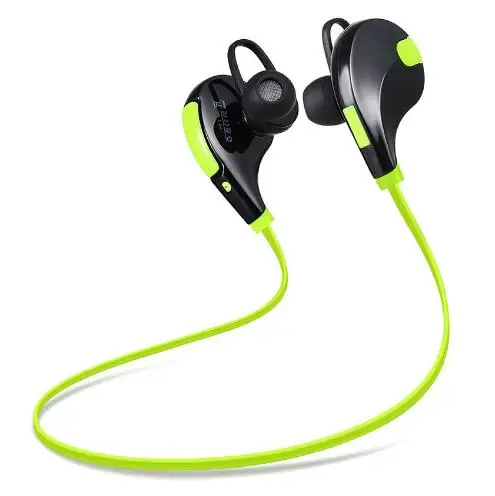Проводные Bluetooth наушники QY7 стереонаушники спортивные для бега гарнитура Hands free с
