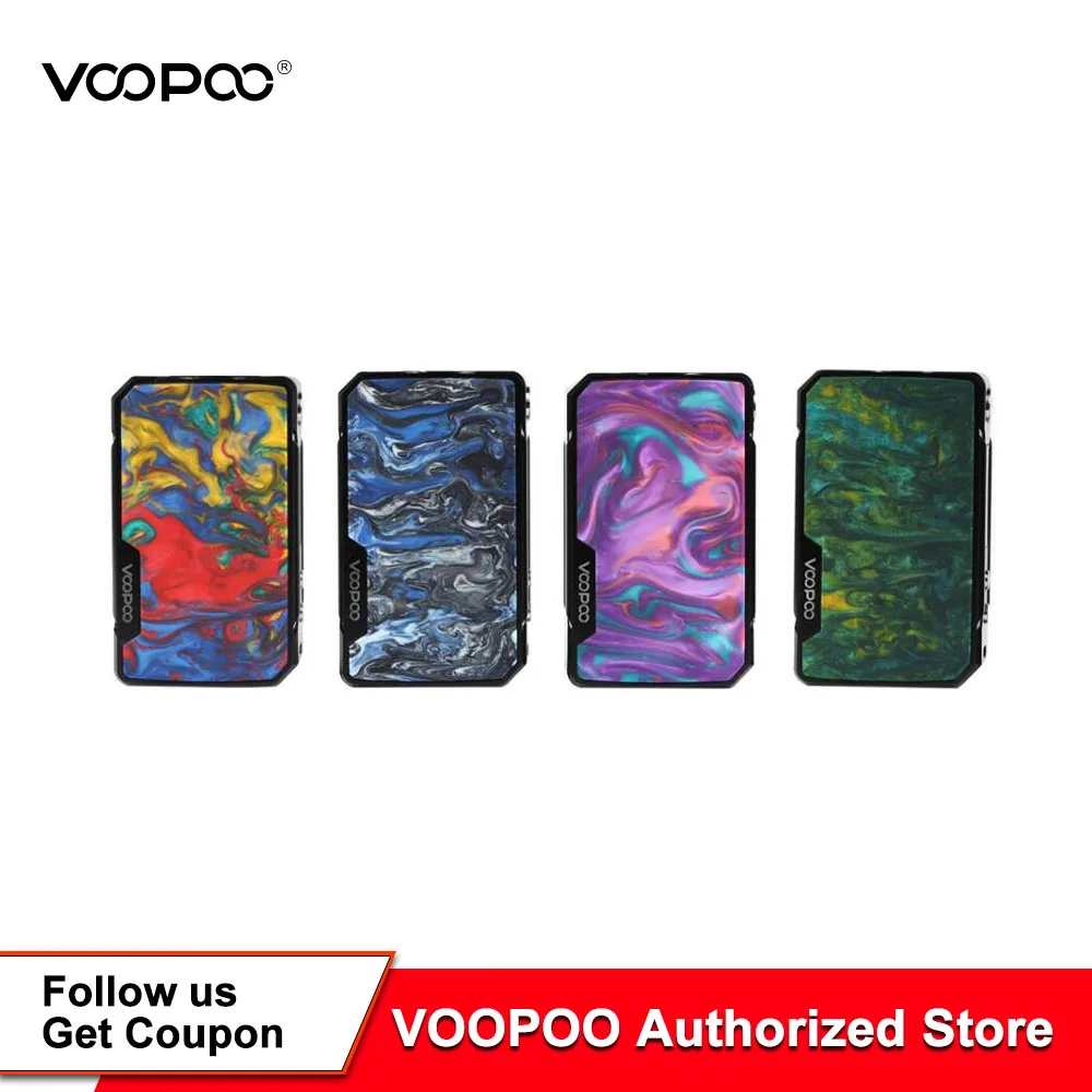 Tpd Packag VOOPOO DRAG Mini Mod 117 Вт TC Box 4400 мАч GENE. FIT чип электронная сигарета Vape Vs Drag 2 Mod|Моды