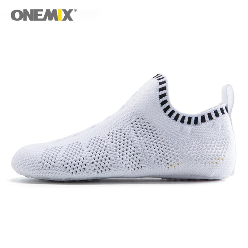 Onemix/пляжные сандалии Шлепанцы без застежки Экологически чистый светильник