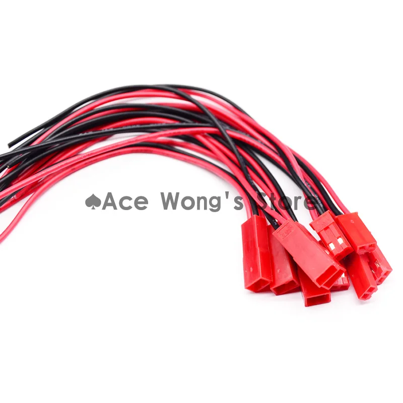 Лидер продаж 10 пар 150 мм соединительный кабель штекер + гнездо для батареи RC|jst