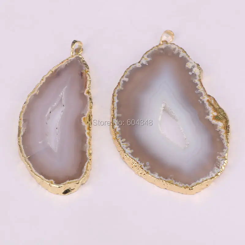 5 шт. подвеска из натурального камня золотого цвета|stone pendant|gem stone pendantf pendant |