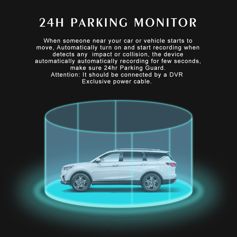 Автомобильный видеорегистратор Автомобильное зеркало заднего вида с ЖК