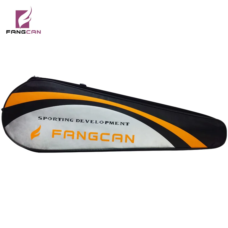 BC103 ORANGE 1 шт. FANGCAN ракетка для бадминтона Сумка для ракетки для бадминтона Оксфорд и нетканый тканевый чехол для ракетки 2 стул со спинкой - Цвет: BC103 ORANGE