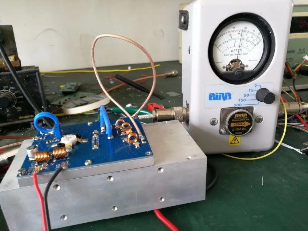 Собранный усилитель мощности 76 108 МГц 150 Вт 200 RF FM TX трансмиссии AMP|Усилители