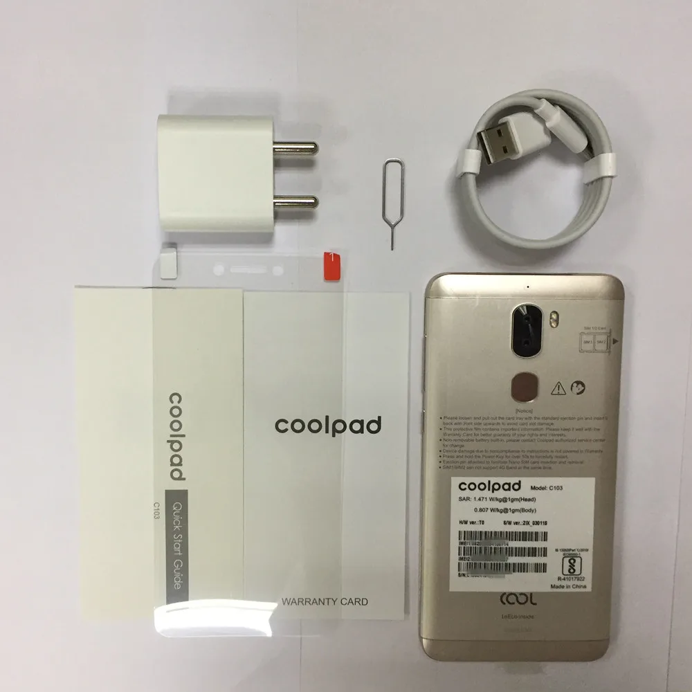 Глобальный Версия Оригинал Leeco Прохладный 1 C103 двойной Letv Coolpad Cool1 Смартфон Snapdragon