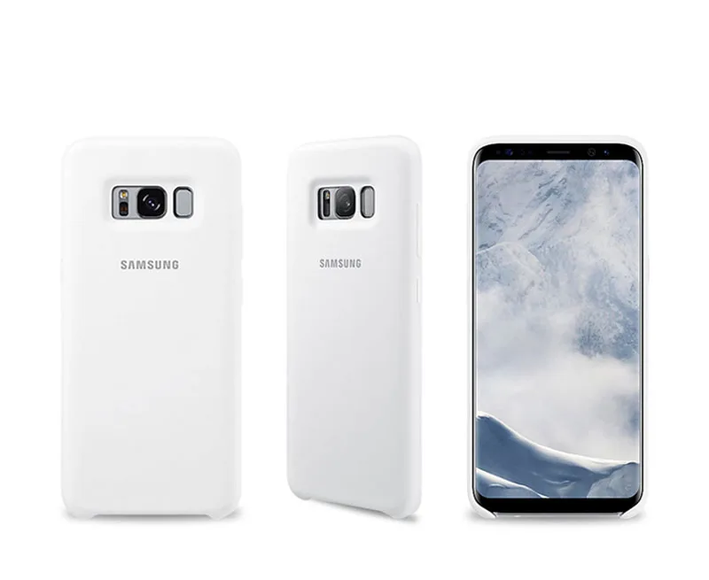 Оригинальный Мягкий силиконовый чехол для Samsung GALAXY S8 + Plus G9550 G9500 чехлы корпусы