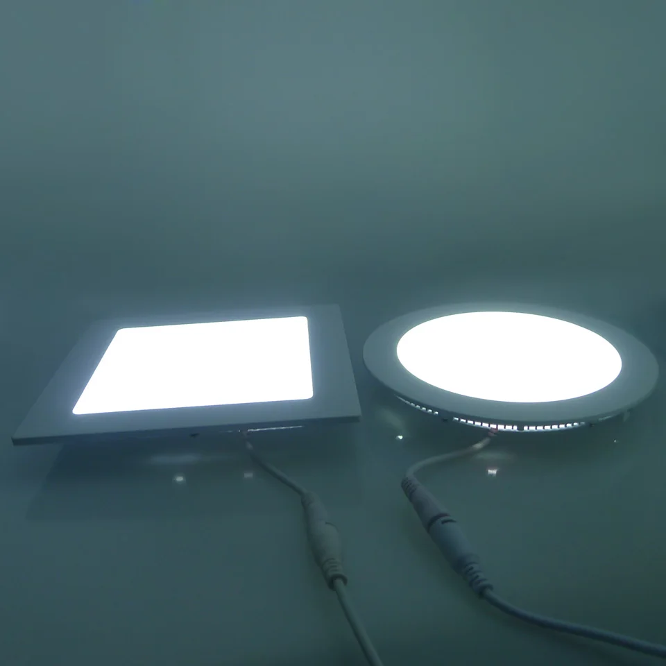 

Ultra Thin Led Panel Light Dimmable 220V 3W 4W 6W 9W 12W 15W 18W LED Recessed Downlight Ceiling Round Lamp For Indoor Lighting