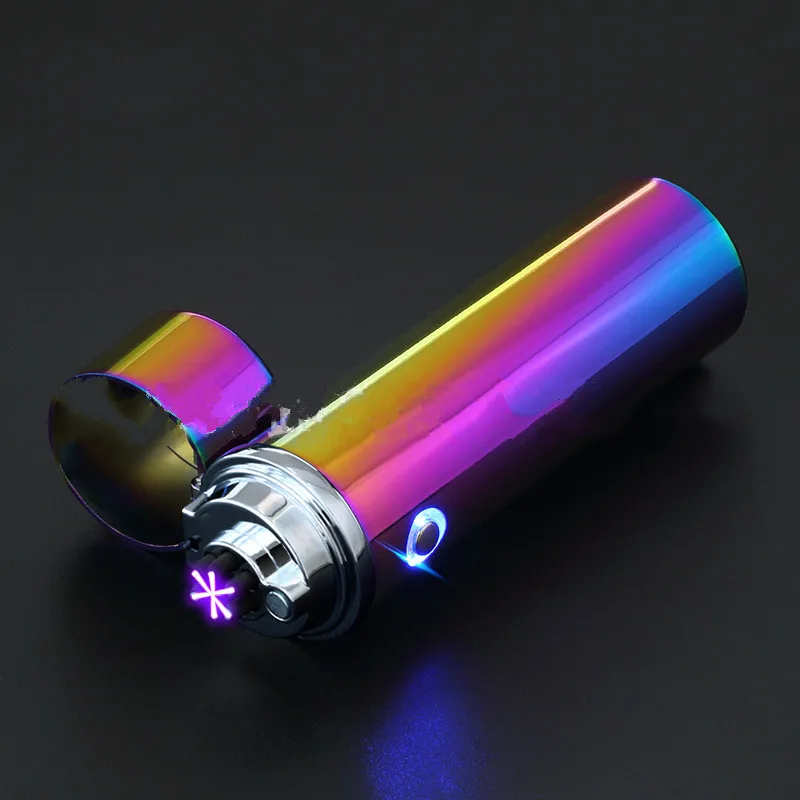 Новейший дизайн 6 дуговых зажигалок более мощный USB Перезаряжаемый Электрический