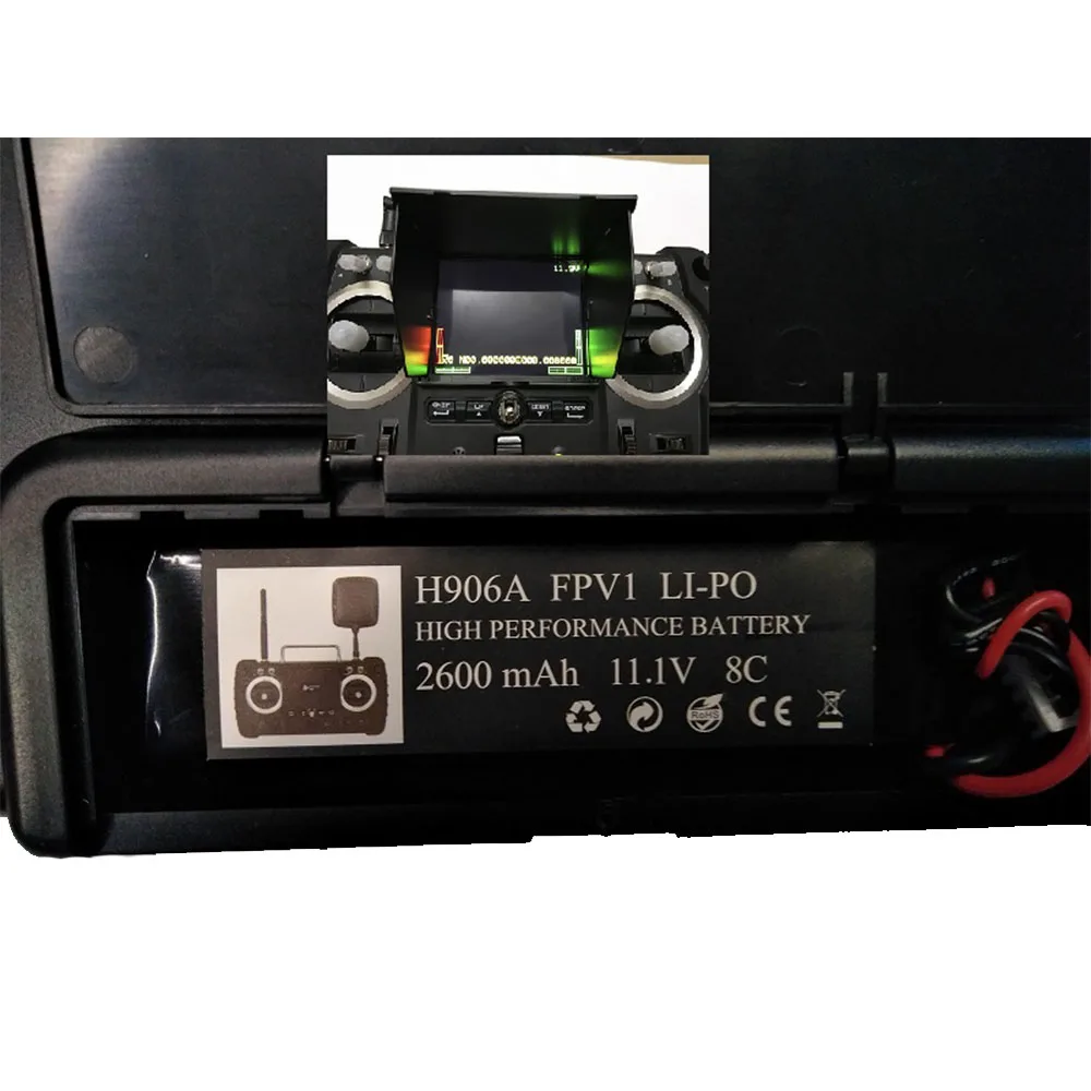 H501S передатчик 11,1 V 2600mAh 3s аккумулятор для Hubsan X4 PRO H109S H502S H301S FPV1 пульт дистанционного управления H906A части аккумулятора