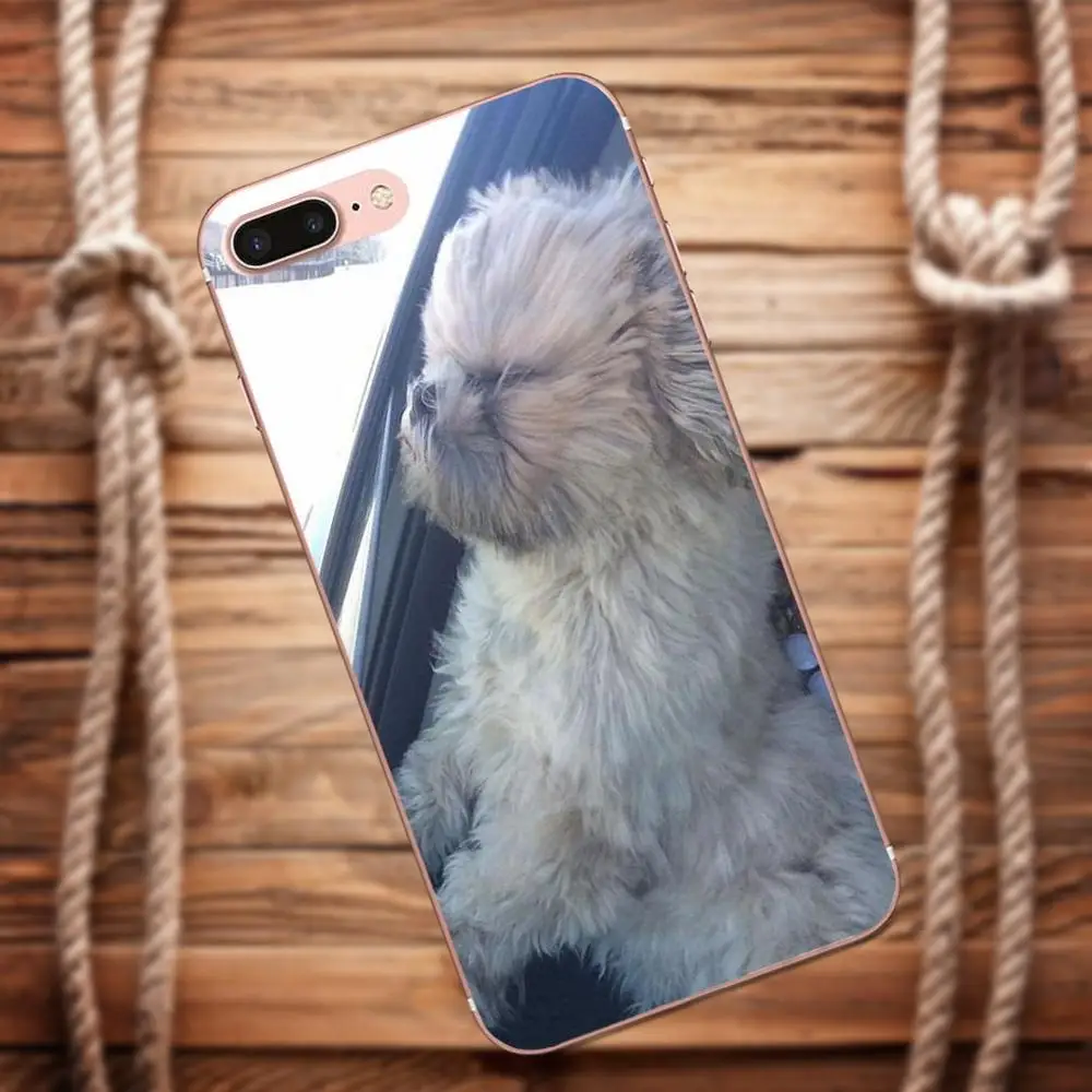 Vvcqod для samsung Galaxy A3 A5 A7 J1 J2 J3 J5 J7 2015 2016 2017 Мягкие TPU Капа Любовь довольно ши тцу