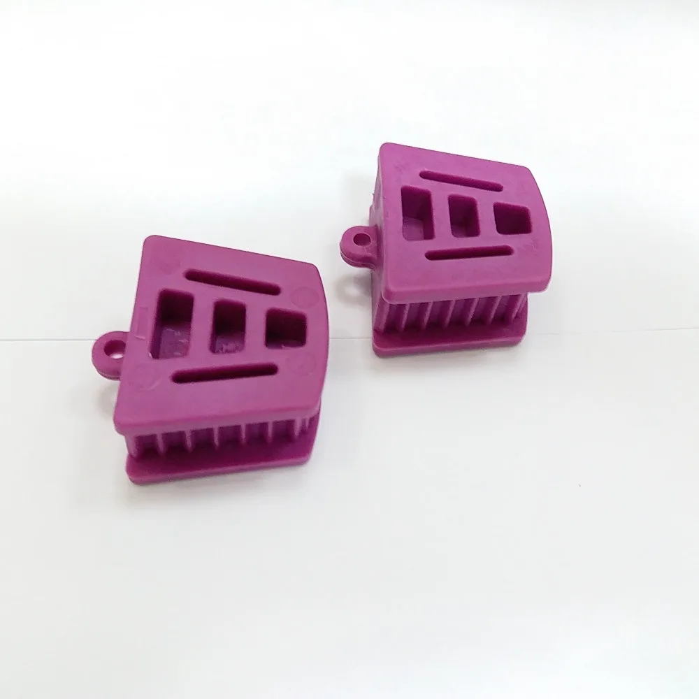 Стоматологическая фиолетовая окклазная подушечка размер L для ухода за полостью