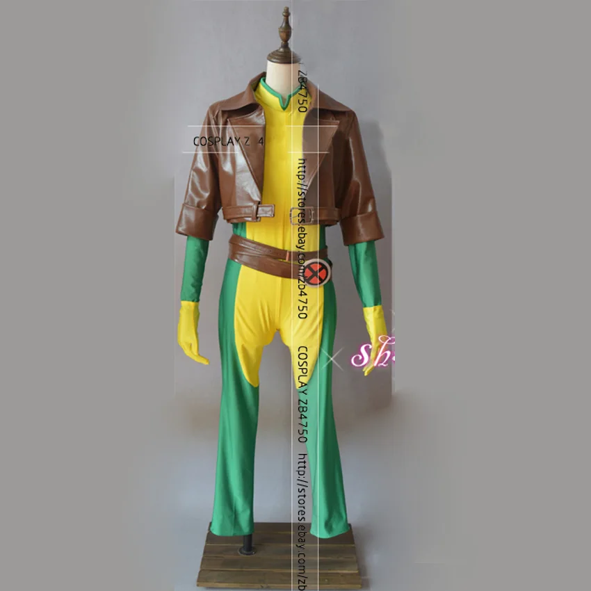 Костюм для косплея Rogue взрослых костюм на Хэллоуин изготовленный заказ |