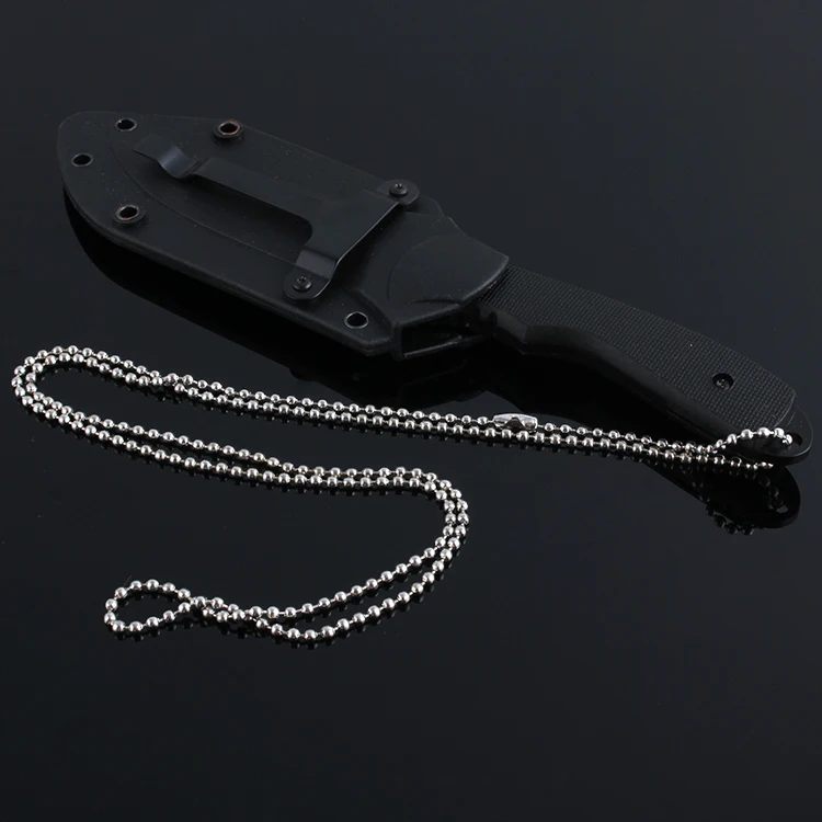 ToughKeng Timberline нож 440A нержавеющая сталь 58HRC твердое ожерелье с фиксированным лезвием