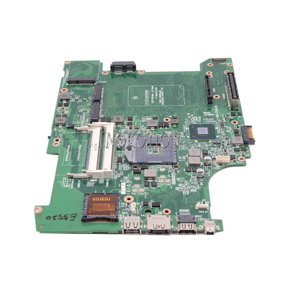 NOKOTION материнская плата для ноутбука Dell Latitude E5520 CN-0JD7TC 0JD7TC JD7TC HM65 UMA DDR3 основная