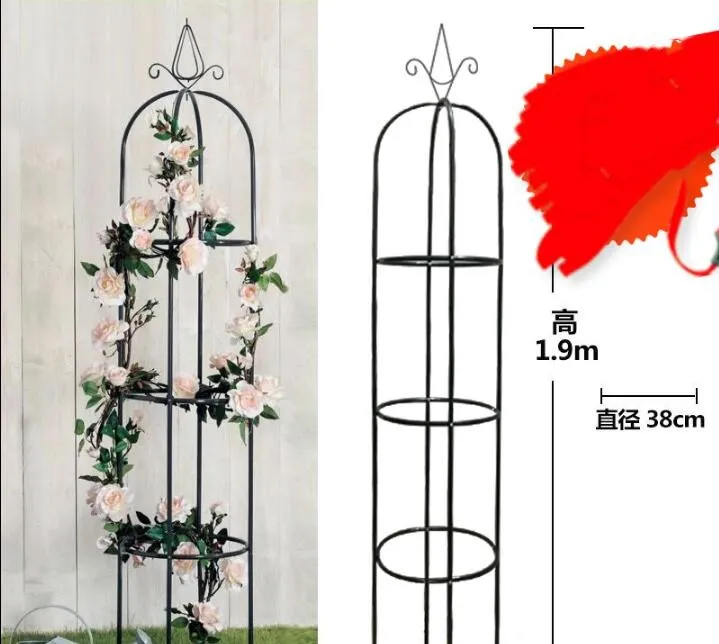 

Height 190CM/74.8" Metal Arbor Climbing Frame Pergola In White/Green Garden Buildings Wedding Road Lead
