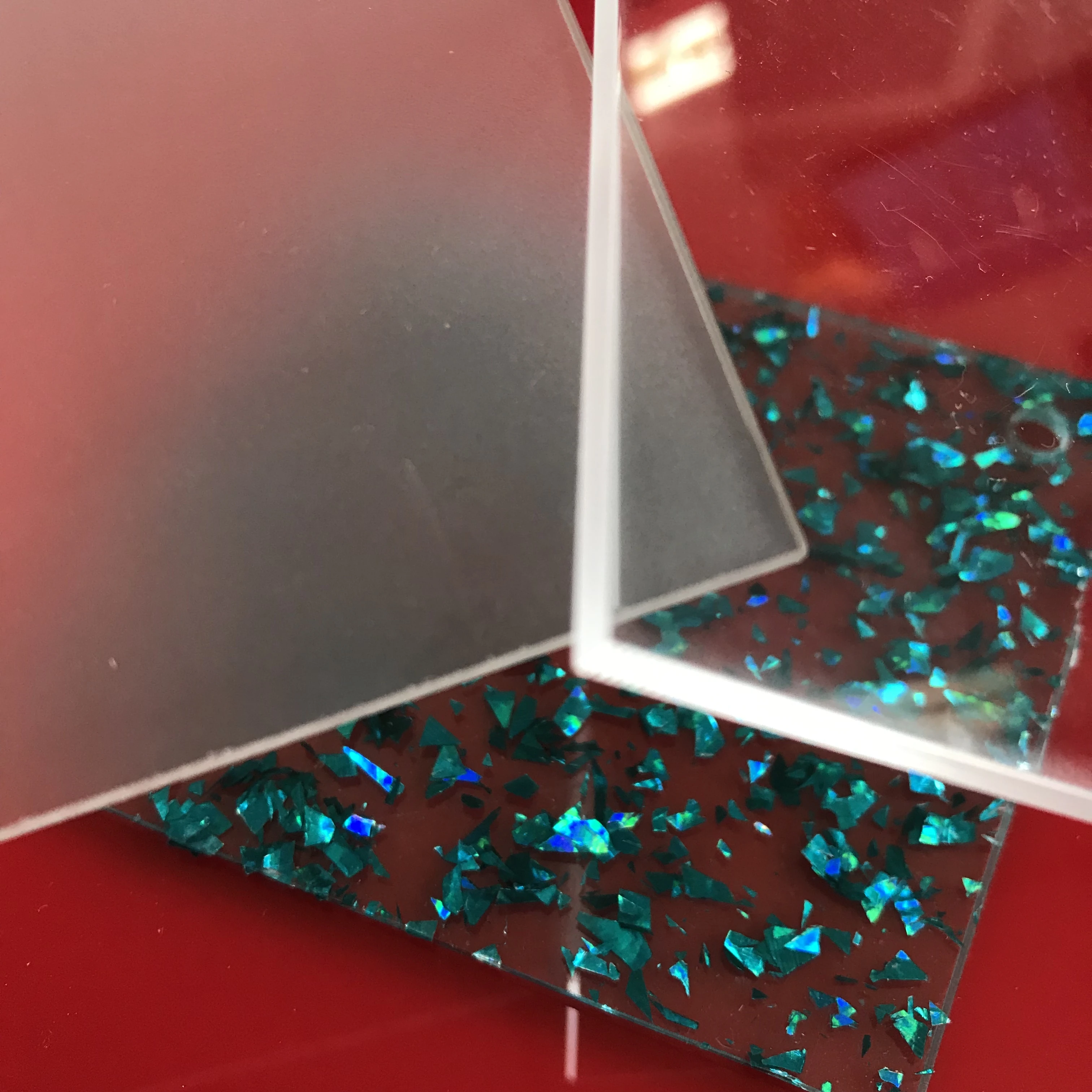 

5mm 2 Pcs/Lot Perspex Matt Plastic Panel Frosted Plexiglas Board