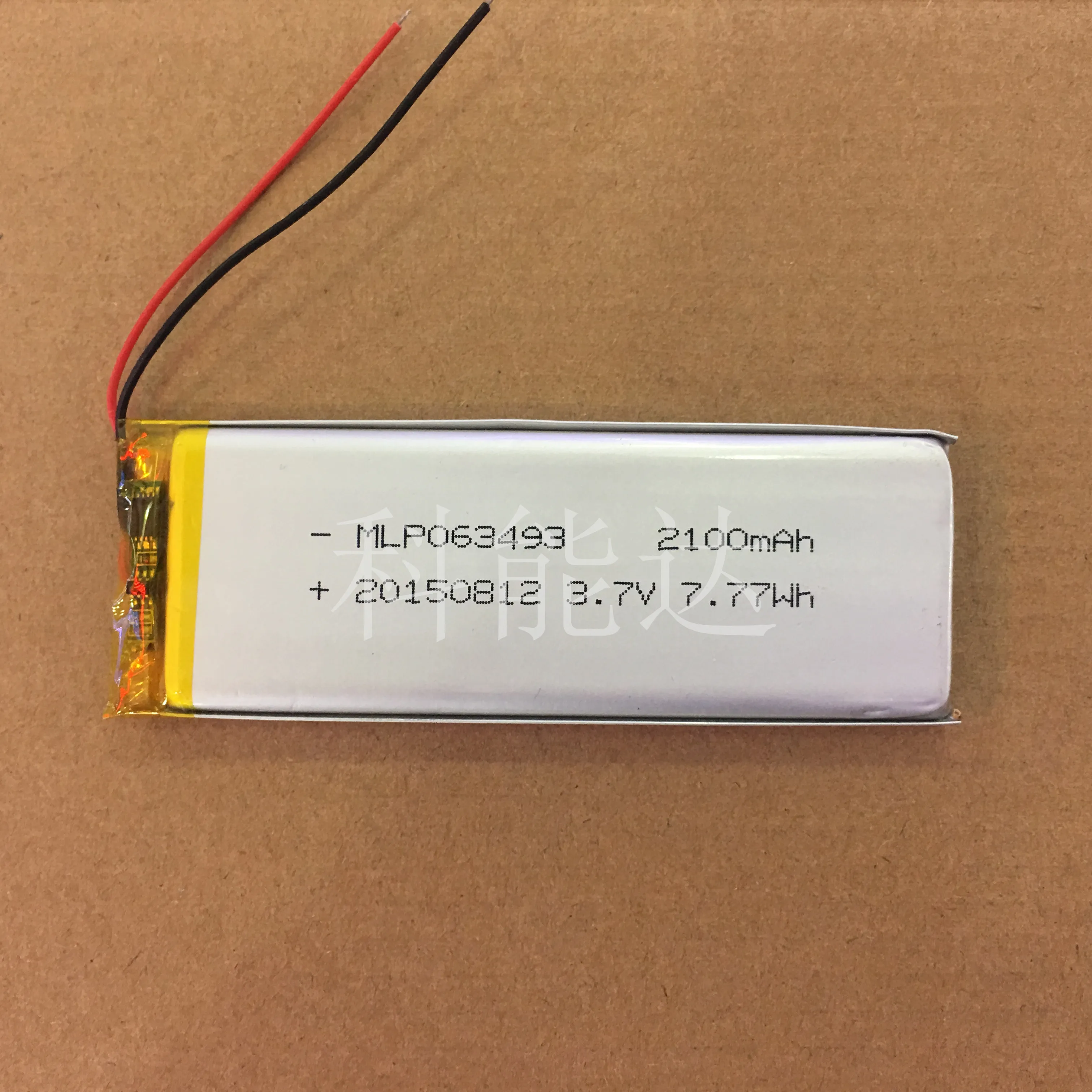 

3.7V polymer lithium battery 603493P/063493P 2100MAH smart home car phone DIY etc.