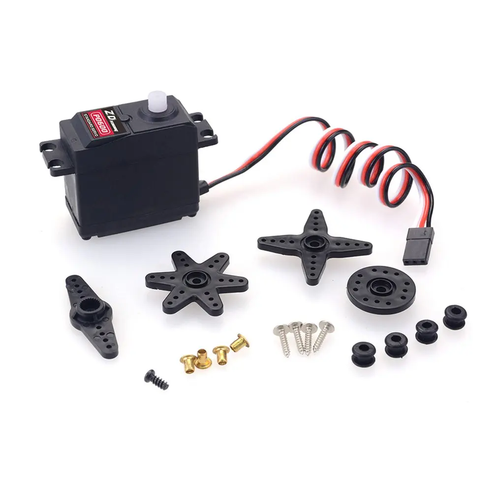 ZD Racing P0600 6 кг стандартная стальная шестерня полный CNC алюминиевый корпус Coreless Servo