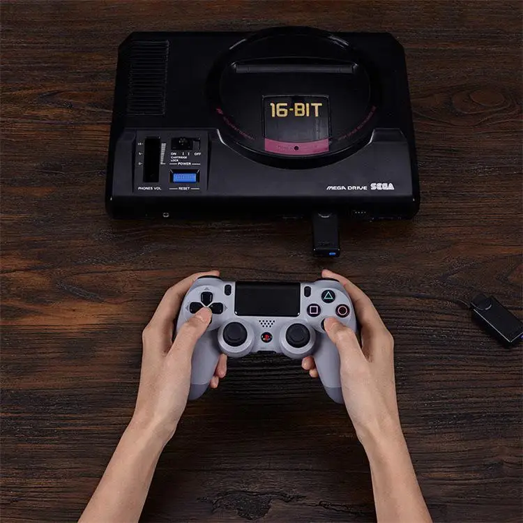 8BitDo M30 беспроводной bluetooth-приемник адаптер для пульта дистанционного управления kingd для sega Genesis Mega Drive Стиль игровой контроллер