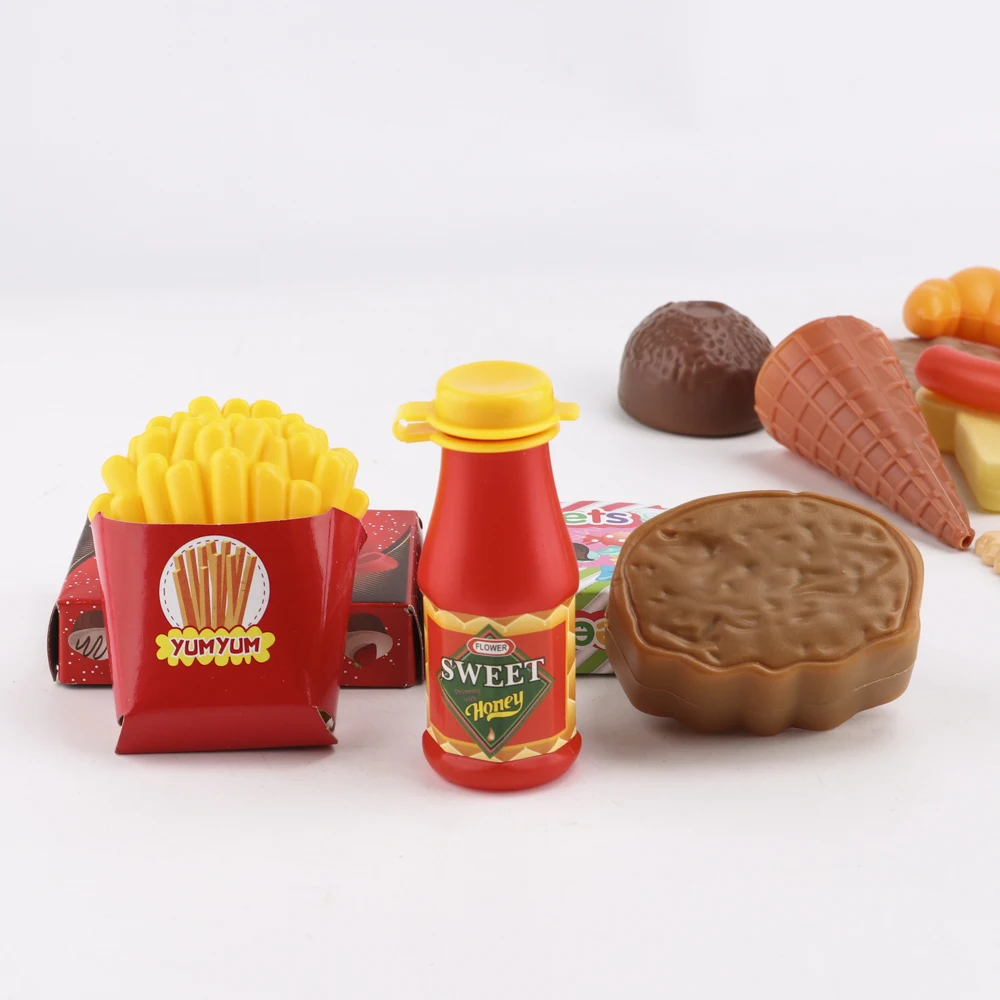 Новый 24 шт. Набор для игры в вкусные лакомства игрушки ролевых игр развивающий