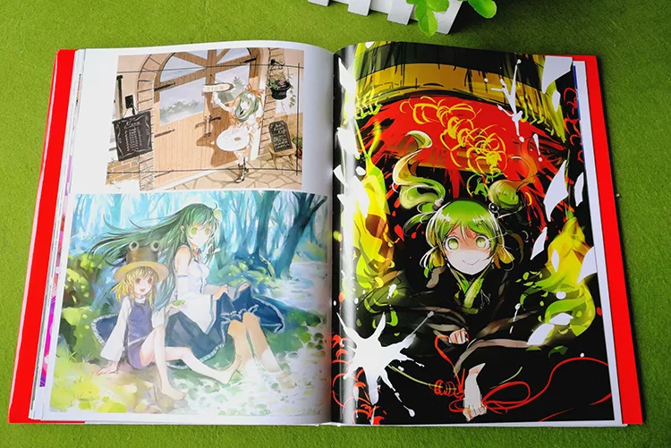 Проект Touhou артбук рейму хакури Мариса Кирисаме ФАНАРТ каталог брошюра