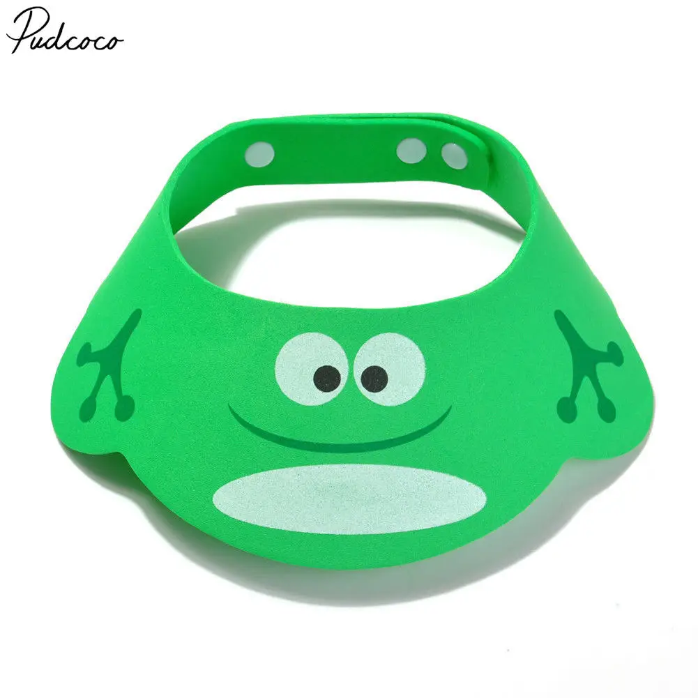 Симпатичная регулируемая детская шапочка Pudcoco мягкая для купания с мультяшным