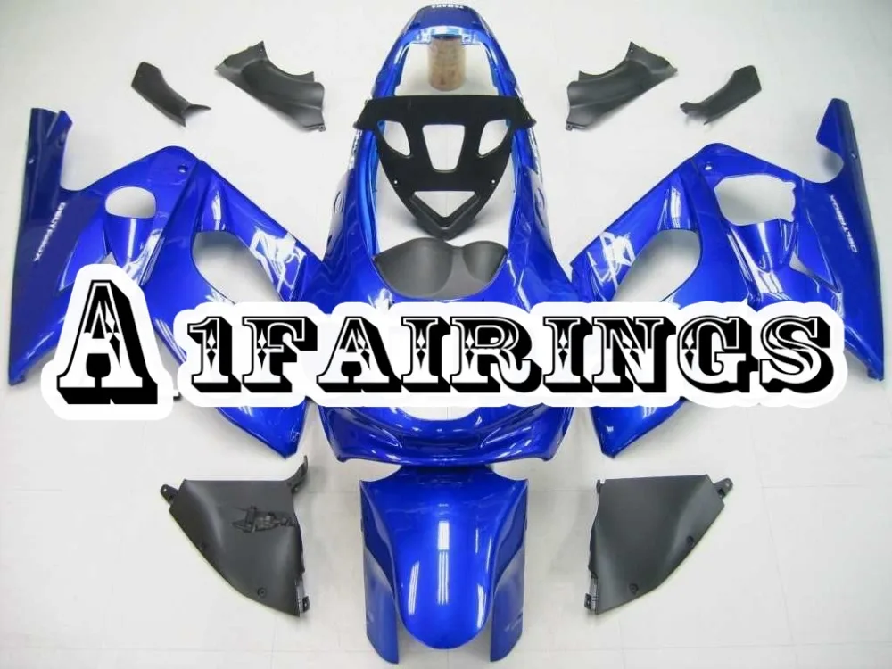 Глянцевые синие обтекатели для спортивного велосипеда Yamaha YZF600R Thundercat 1997 2007 98 99 00 01