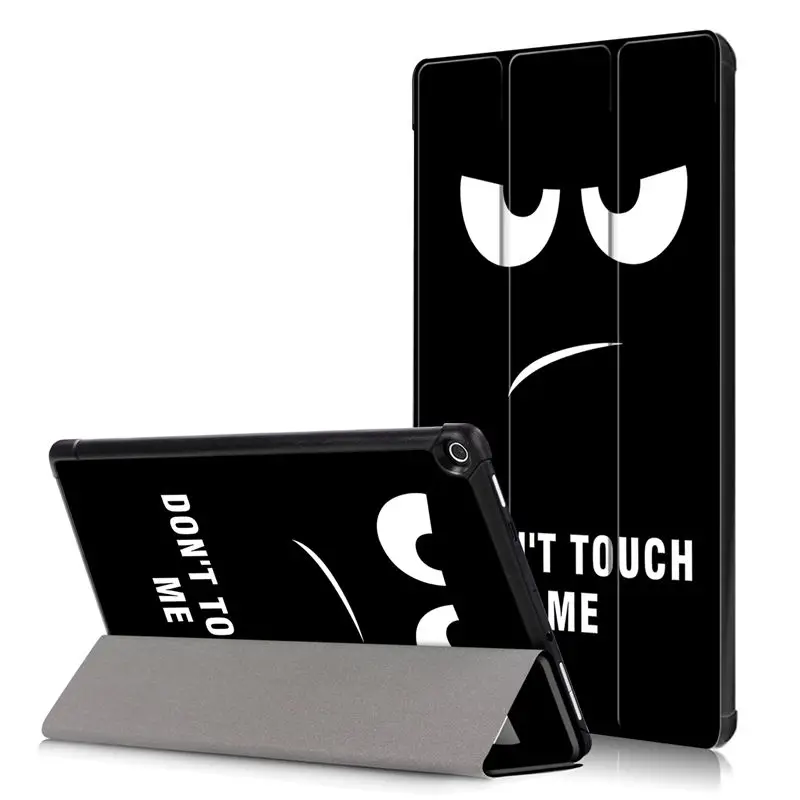 Складной тонкий чехол подставка из искусственной кожи для Amazon Kindle New Fire HD 10 Tablet 1