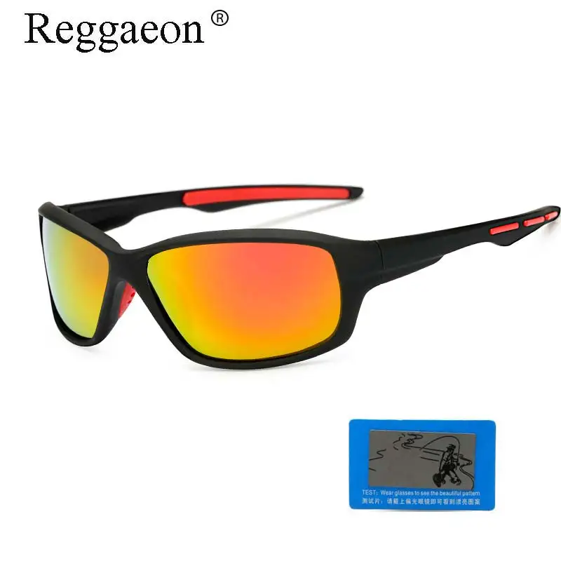 Солнцезащитные очки reggaeon поляризационные uv400 для мужчин и женщин дорожные
