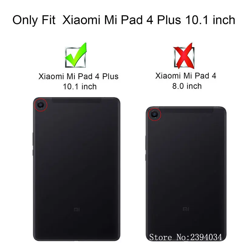 Luxury Case For Xiaomi Mipad 4 Plus Mi Pad plus 10.1&quot Cover Funda Tablet PU Leather Hand Holder Stand Skin Shell+Film+Stylus |