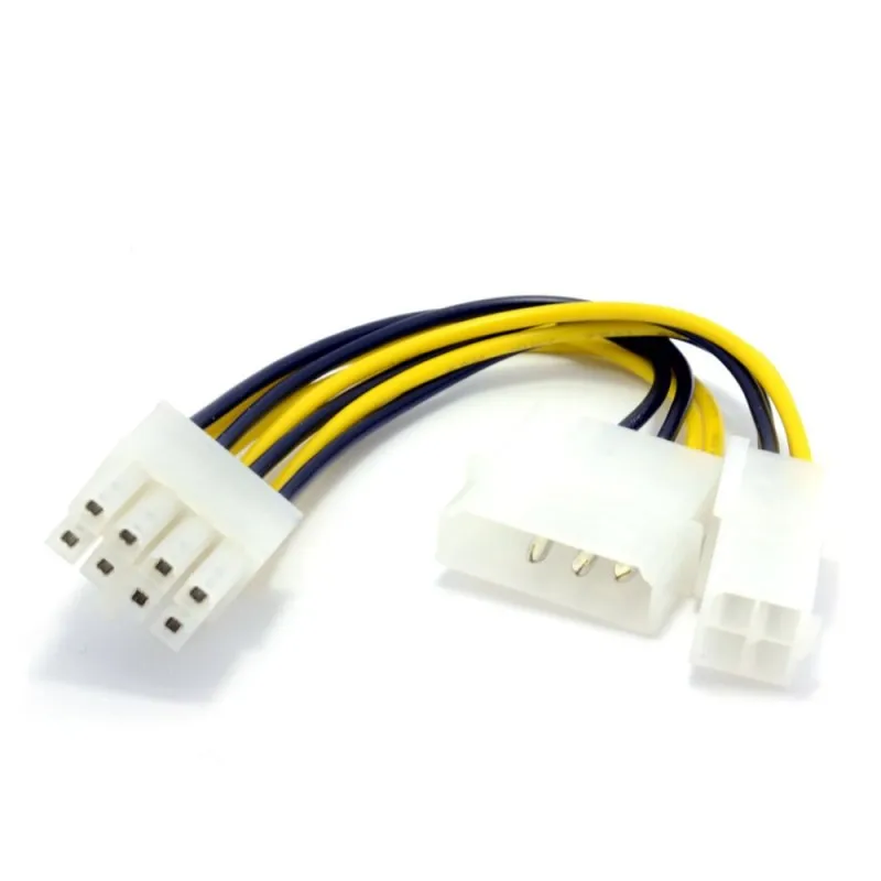 4 Pin ATX и LP4 Molex до 8 EPS кабель адаптера питания |