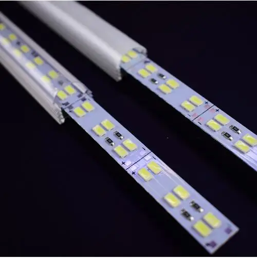 DC12V 5730 освещение для шкафа кухонный свет светодиодная полоса двухрядная