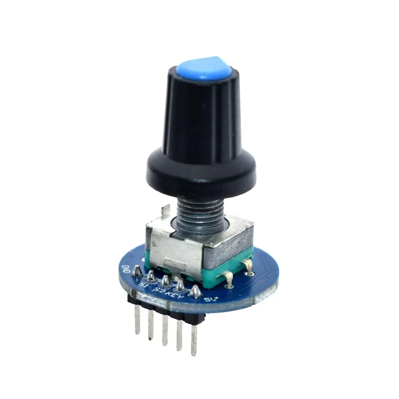 WAVGAT поворотный модуль кодировщика для Arduino кирпичный датчик разработки круглый аудио вращающийся Потенциометр ручка крышки EC11