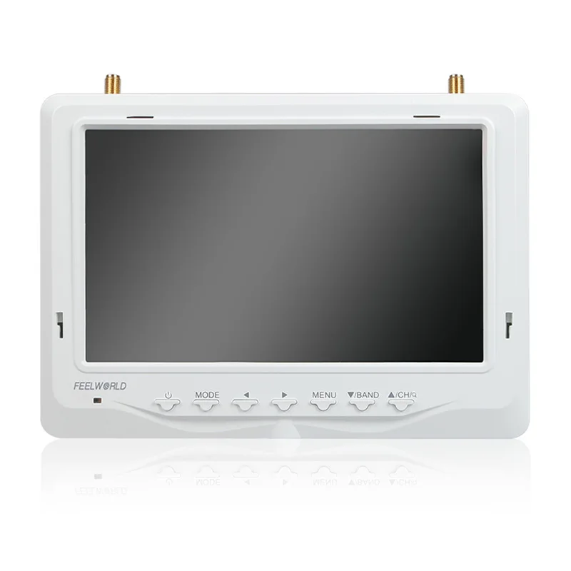 FPV718W 7 дюймовый IPS FPV монитор 1024x600 двойной 5 8G 32CH приемник разнесенных сигналов