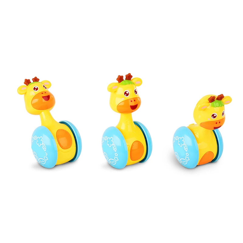 Фото Игрушки для малышей 3 + месяцев Мультяшные животные качели стакан Игрушки для малышей игрушки Oyuncak игрушки для новорожденных №3