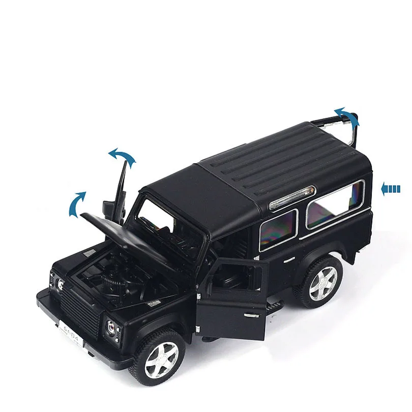 Модель автомобиля Defender SUV из сплава 1/32|Наземный транспорт| |