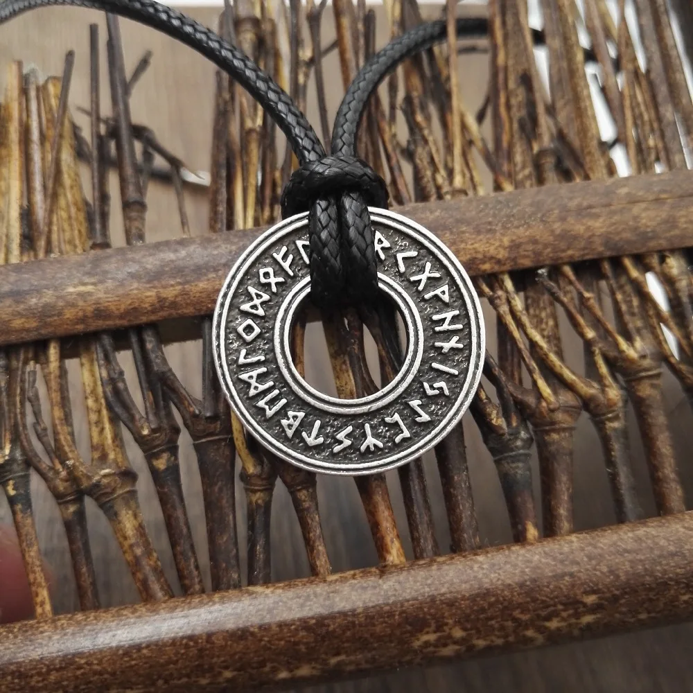 1 шт. амулет викинга руны ожерелье с дизайном Руна ювелирных изделий санлана |