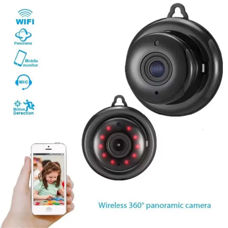 WIFI IP камера Full HD 1080P Мини видеокамера Беспроводная ночного видения Камера Наборы