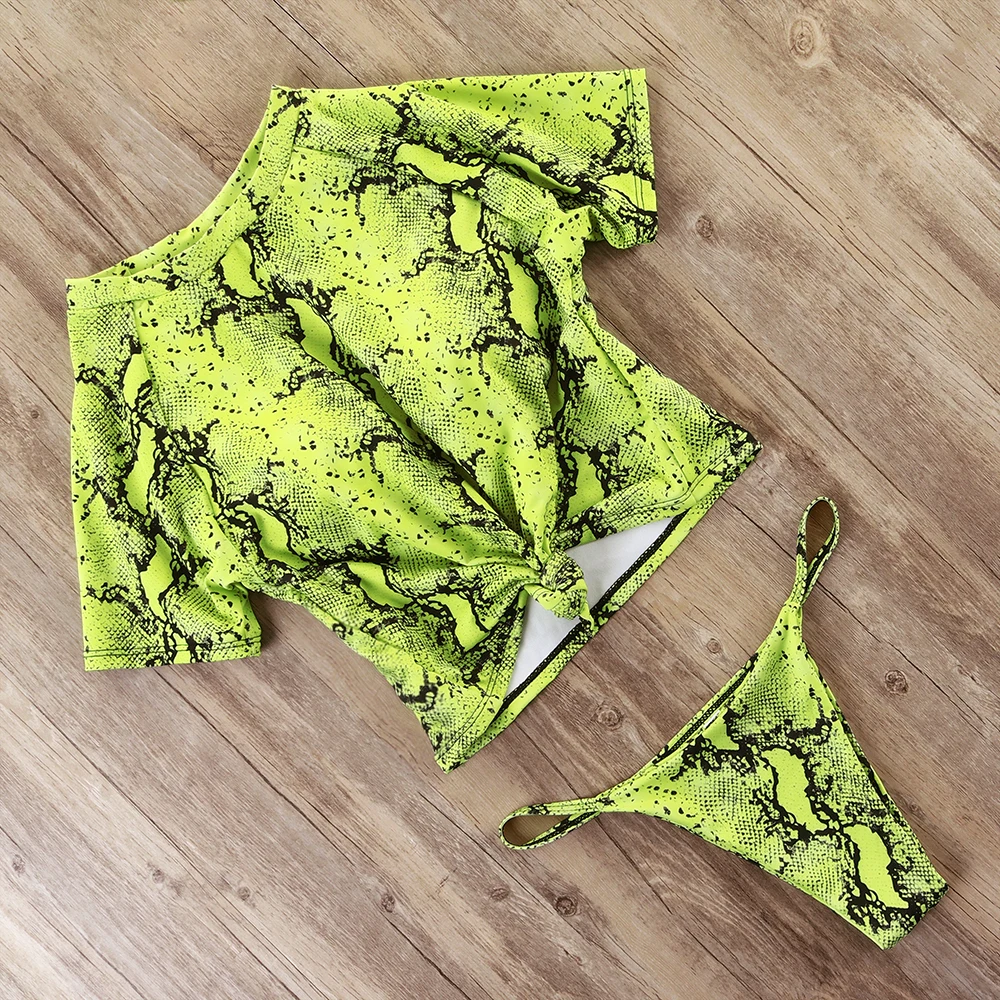 MOOSKINI новый пляжный купальник для женщин сексуальные стринги бикини пуш ап с