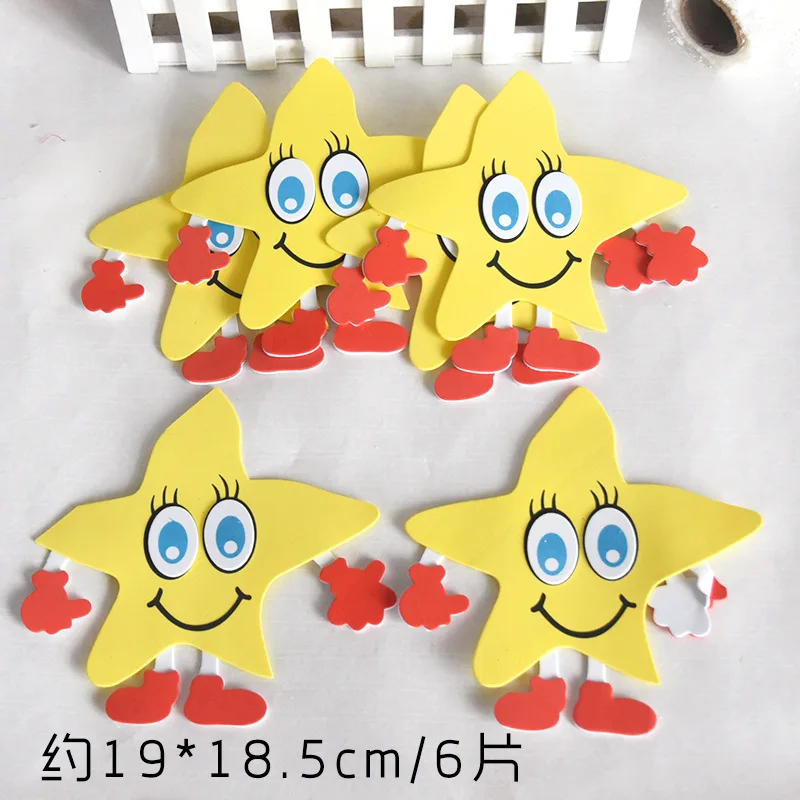 Фоны для вечеринок с изображением солнца и звезд Луны зеленых листьев Декорации