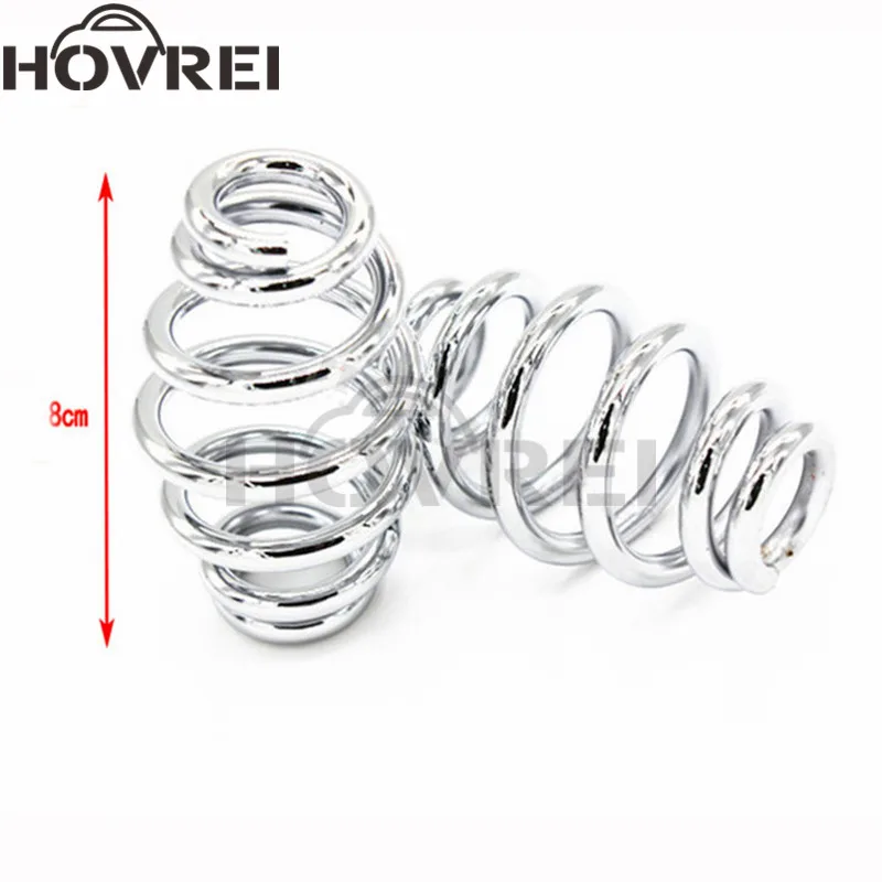 2 шт. мотоциклетные 3-дюймовые хромированные спиральные сольные Пружины сиденья