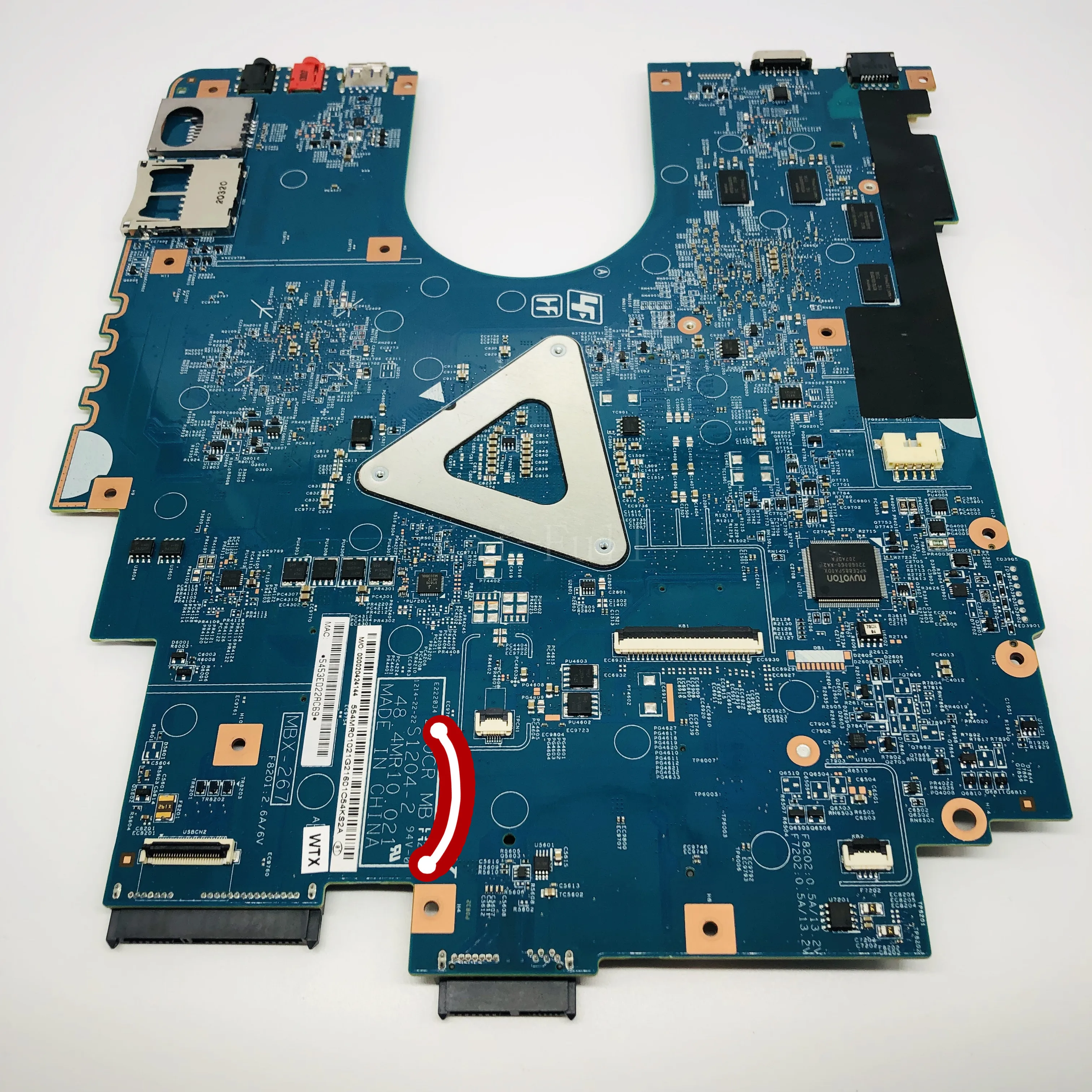 Для sony Sve17 Sve1711 Материнская плата ноутбука HM76 DDR3 HD7600M графика A1892051A 48.4MR10.021 MBX-267 основная плата