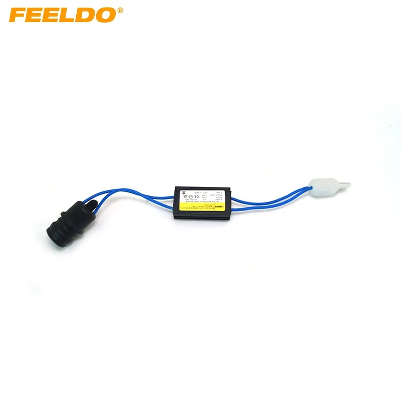 

FEELDO 10Pcs DC12V T10/W5W/194 LED Light Warning Canceller Decoder Load Resistor NO-OBD Error NO Hyper Flash #FD-2273