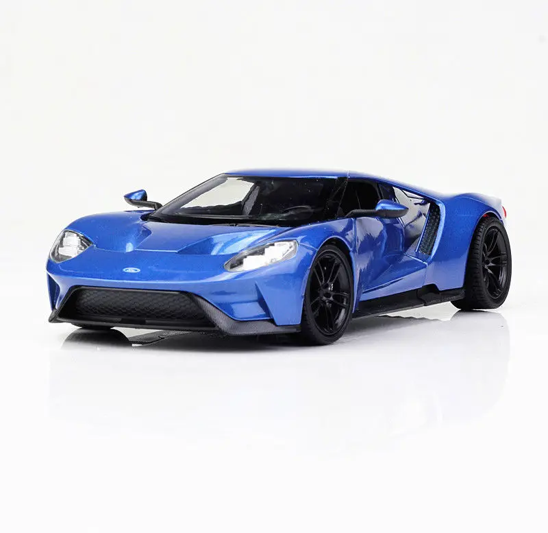 Welly 1:24 2017 Ford GT Concept литая модель Sports гоночный автомобиль Транспортное средство