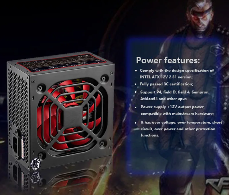 New 200W adapter Power supply for computer desktop PSU for PC electrical source of the machine video card 2g r7 240 r7 250