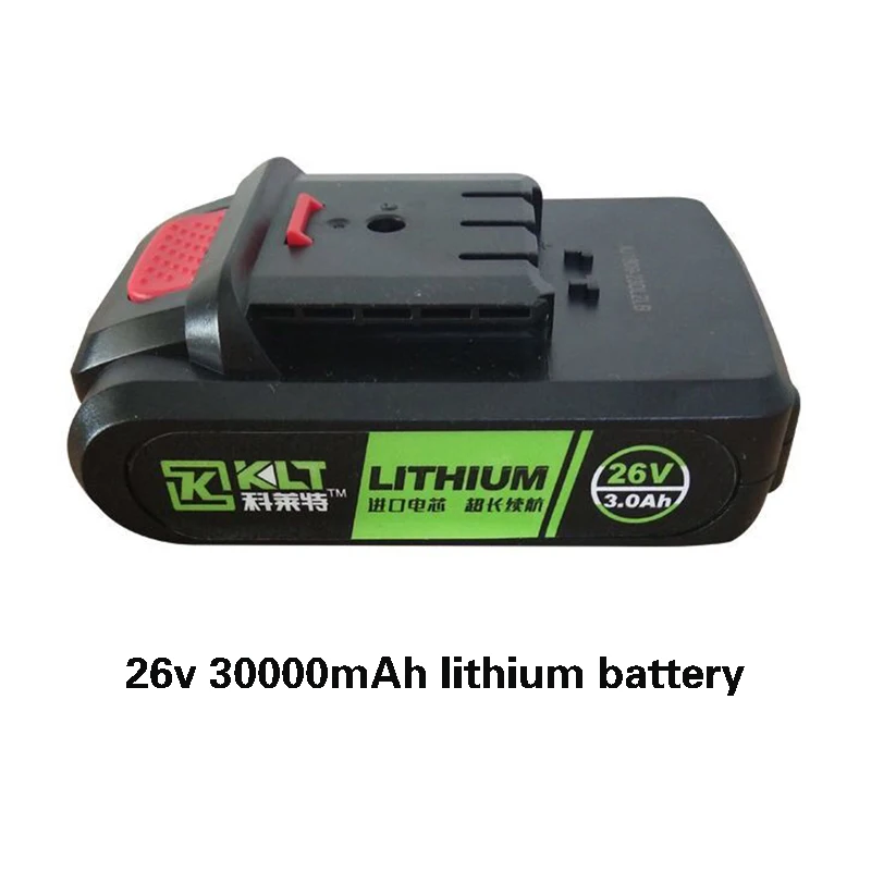 26V 3000mAh Сменный аккумулятор для электрического инструмента, Электрический гаечный ключ, электрический пистолет с заклепками, Электрическая отвертка/дрель, электрический молоток