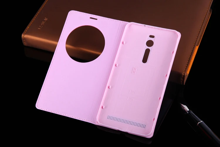 Flip Smart View Phone Case Cover For Asus ZenFone 2 Zenfone2 ZE551ML ZE550ML ZE 551 550 ML ZE551 ZE550 551ML 550ML Sleep Wake | Мобильные