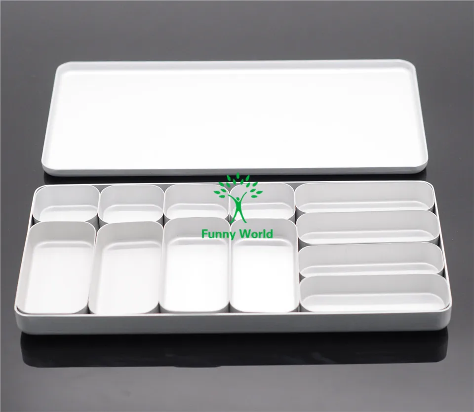 

New Arrival Dental Clinic Bur H/K File Holder Block Sterilizer Case Disinfection Endo Box Set